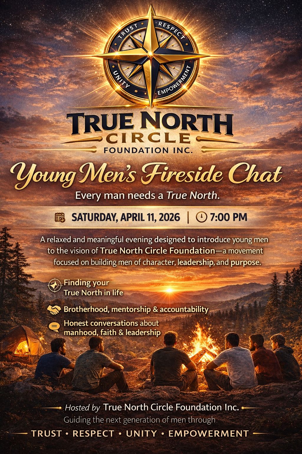 Fireside Chat #1: Where It All Began original event flyer